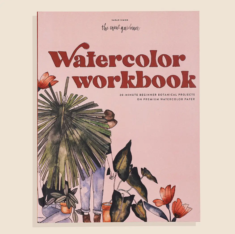 Watercolor Workbook  Bouquets – The Net Loft Traditional Handcrafts