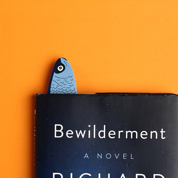 Fish Bookmark (it's die cut!)