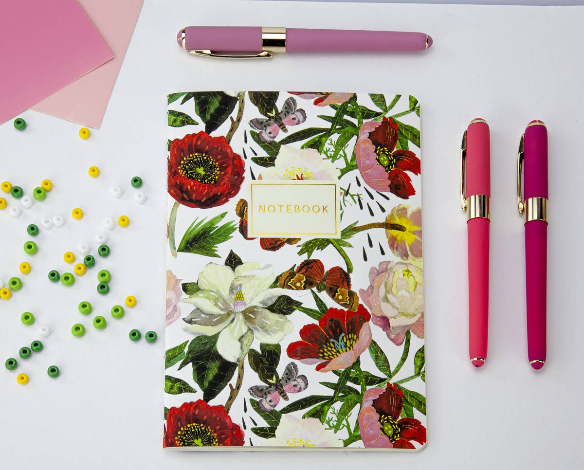 Peonies Notebook