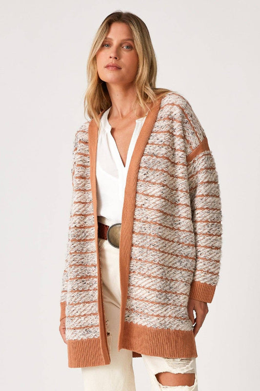 Speckled Loop Cardigan