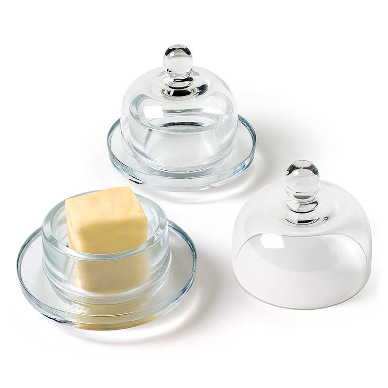 Small Butterdish w/ Dome