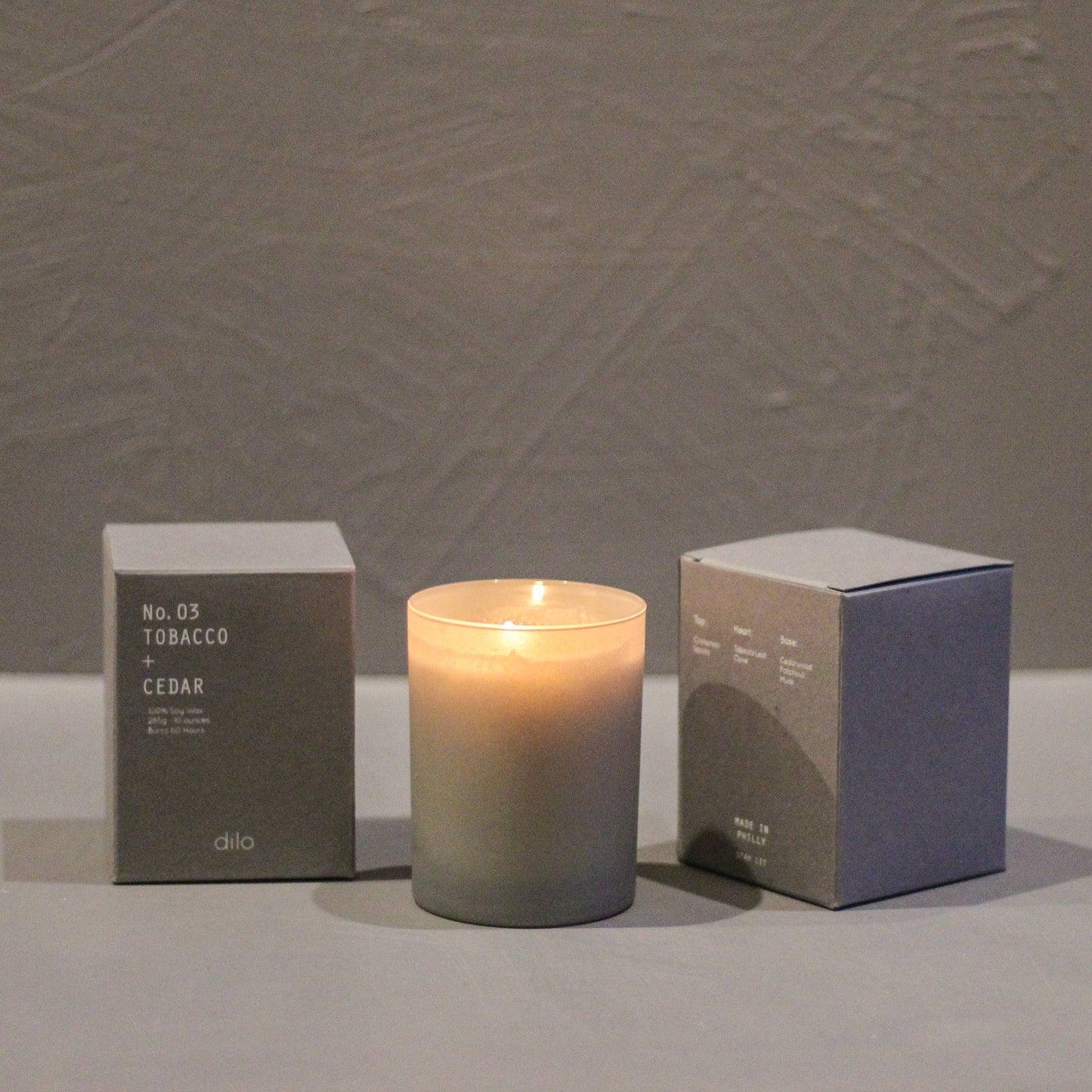 No.03 Tobacco + Cedar Candle