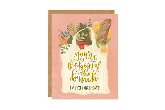 Best of the Bunch Birthday Greeting Card