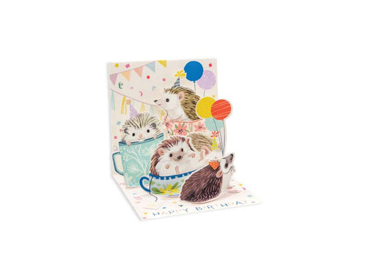 Hedgehog - Mini Pop-Up Card