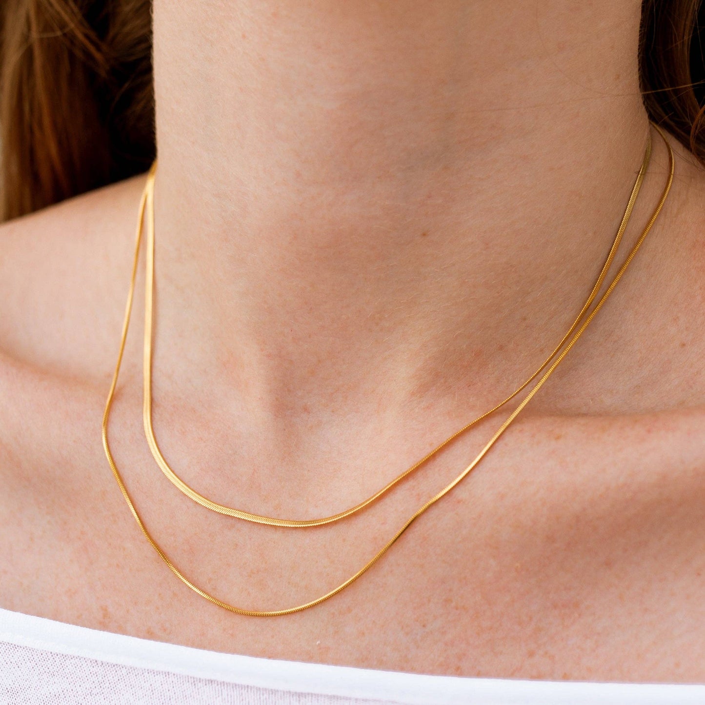 Stillness Necklace: Silver or Gold