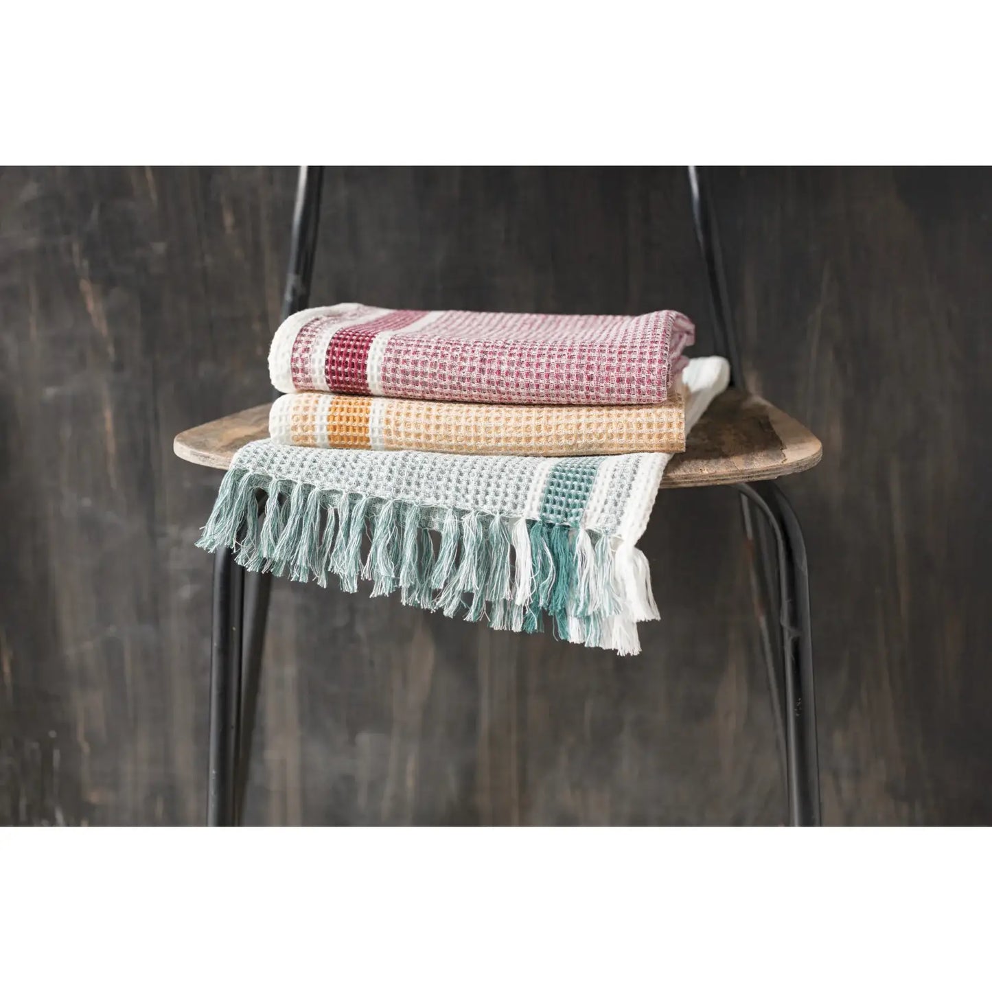 Lagoon Soft Waffle Dishtowel