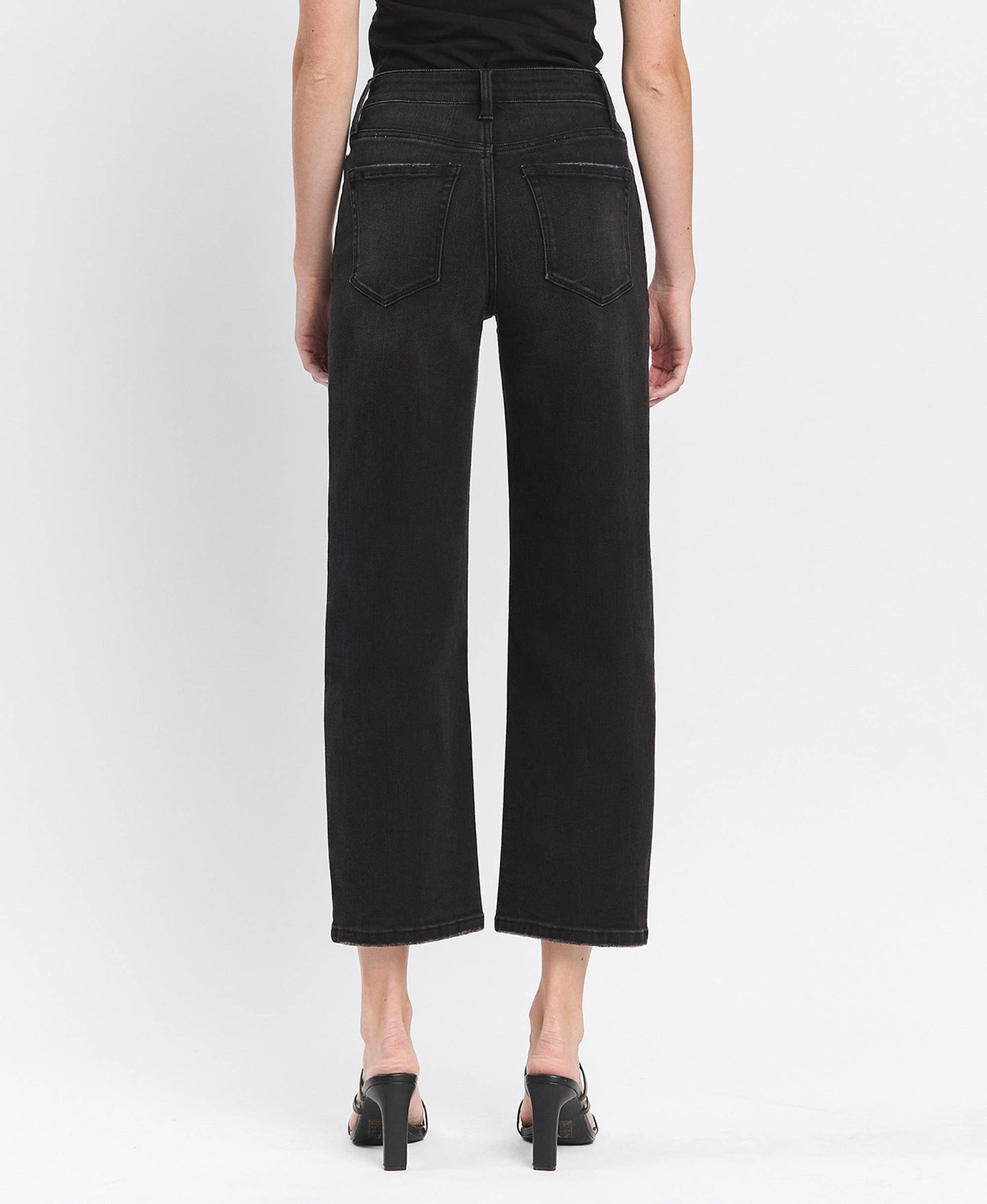 High Rise Wide Barrel Jeans