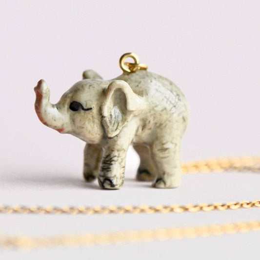 Baby Elephant Necklace