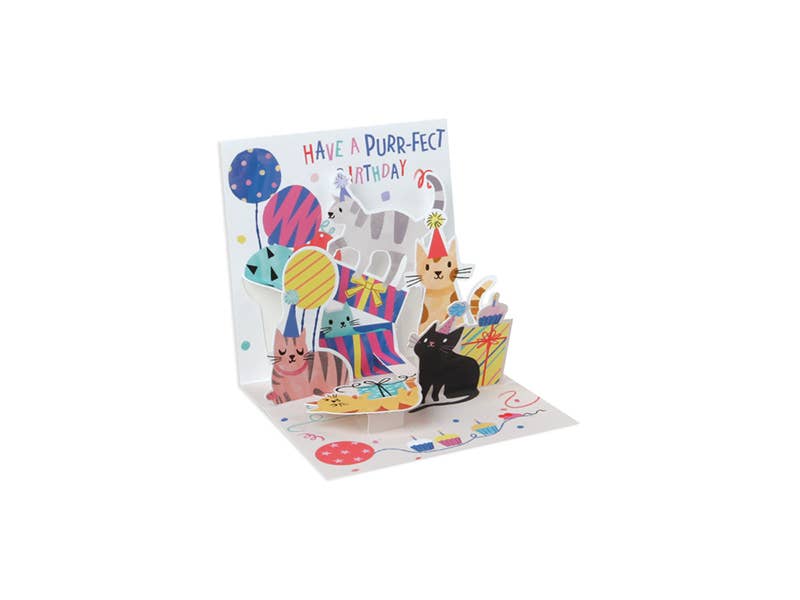 Party Cats - Mini Pop-Up Card