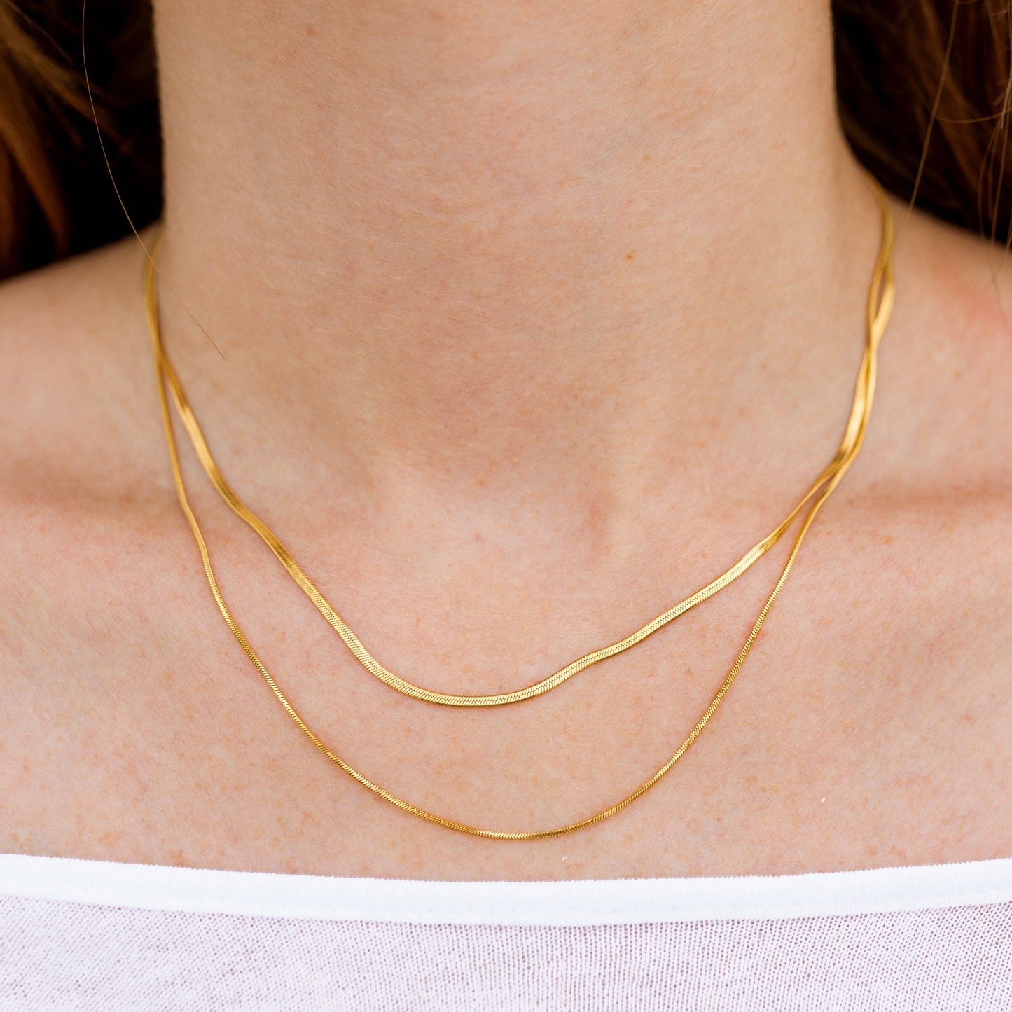 Stillness Necklace: Silver or Gold