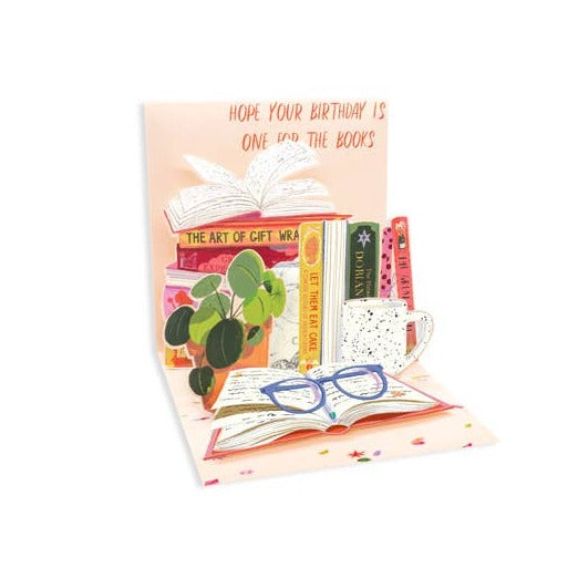 Literary Birthday - Mini Pop-Up Card