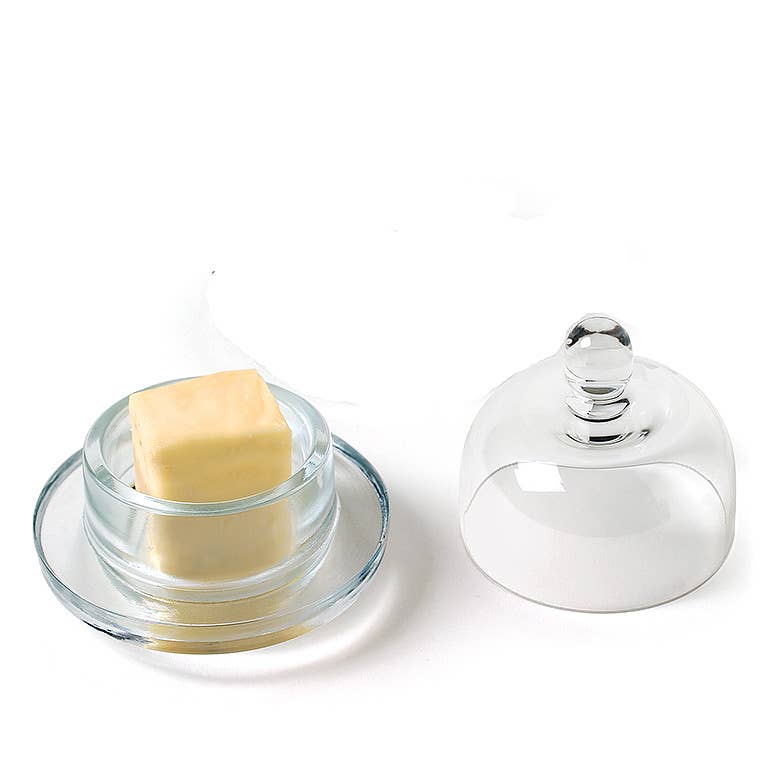 Small Butterdish w/ Dome