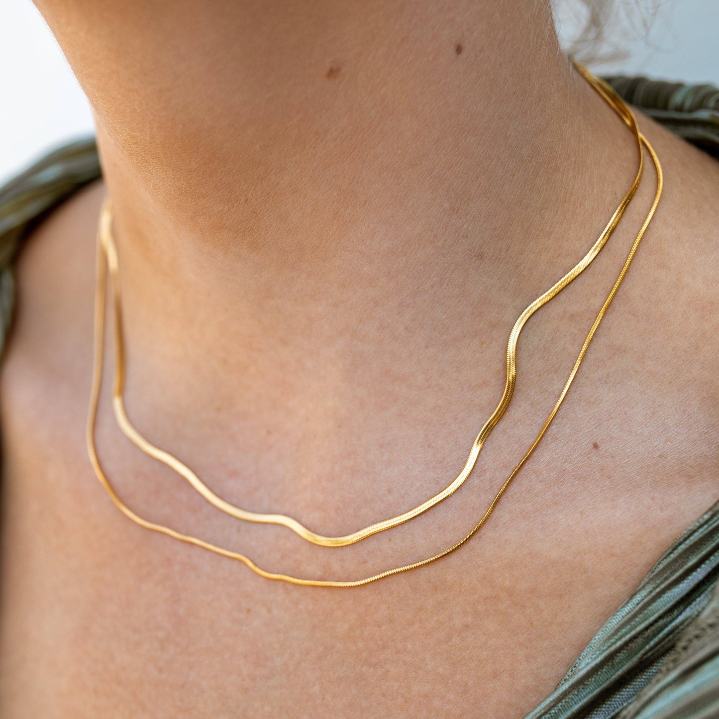 Stillness Necklace: Silver or Gold