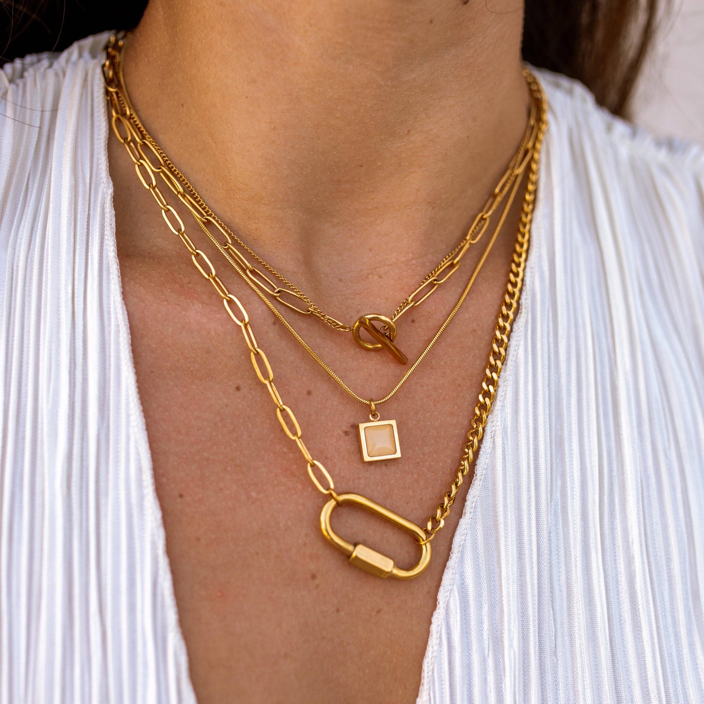 Grounded Necklace - Gold