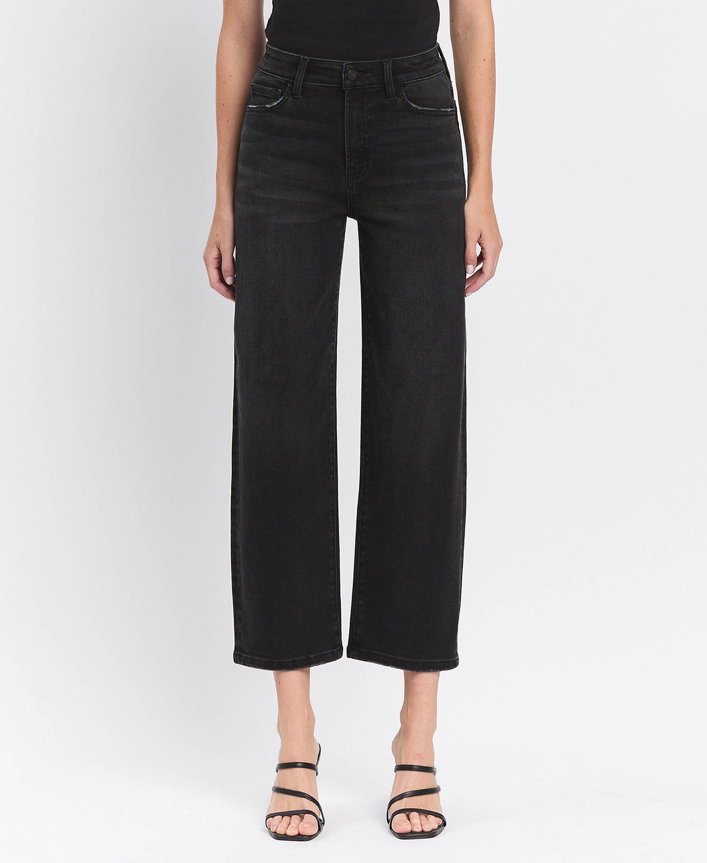 High Rise Wide Barrel Jeans