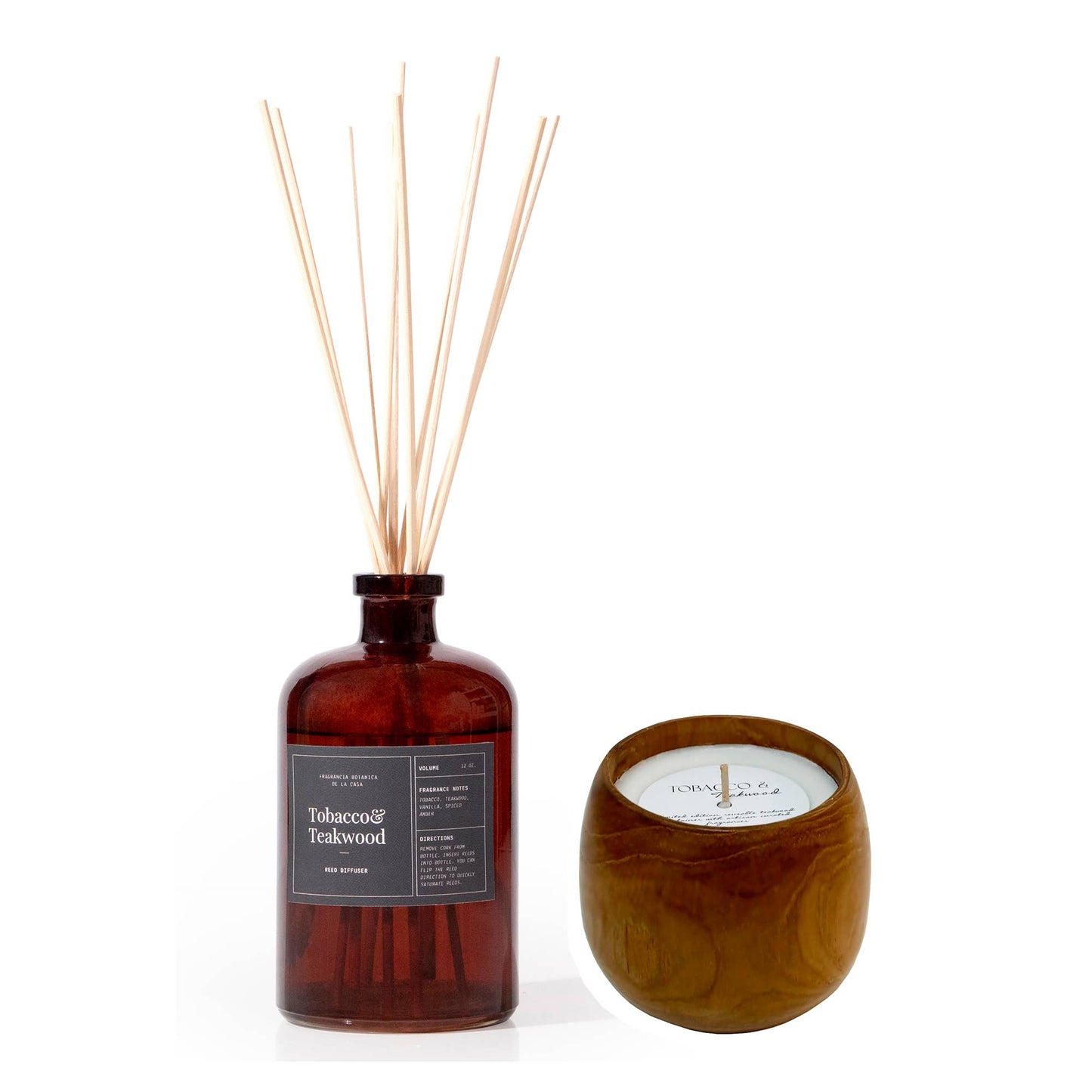 Tobacco & Teakwood Candle