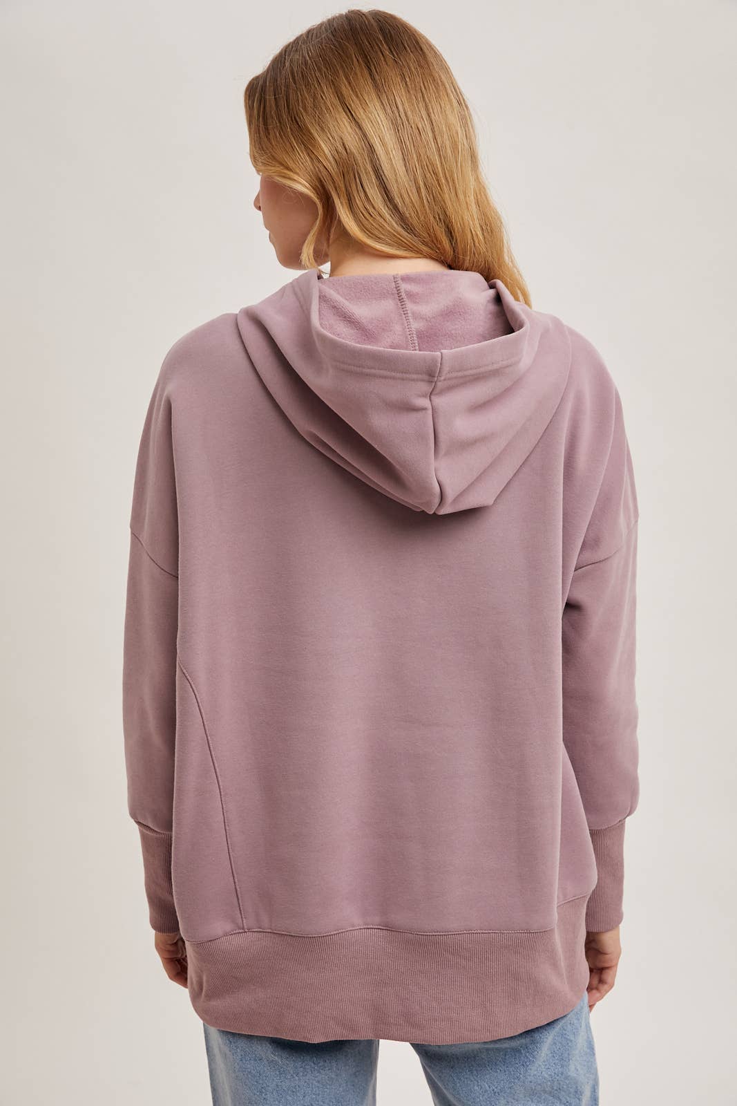 Mauve Tunic Hoodie