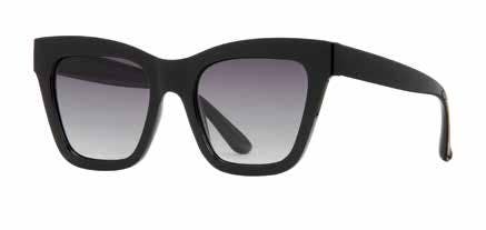 Adela -  Shiny Black  / Grad Grey Polarized