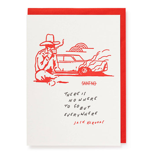 No Where To Go - Greeting Card