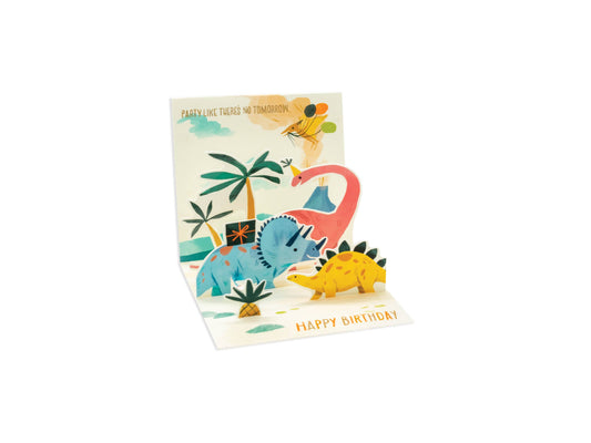 Dinosaurs - Mini Pop-Up Card