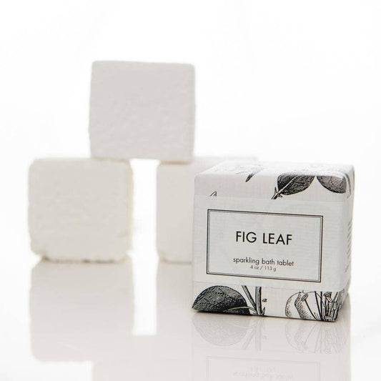 Fig Leaf Sparkling Bath Tablet