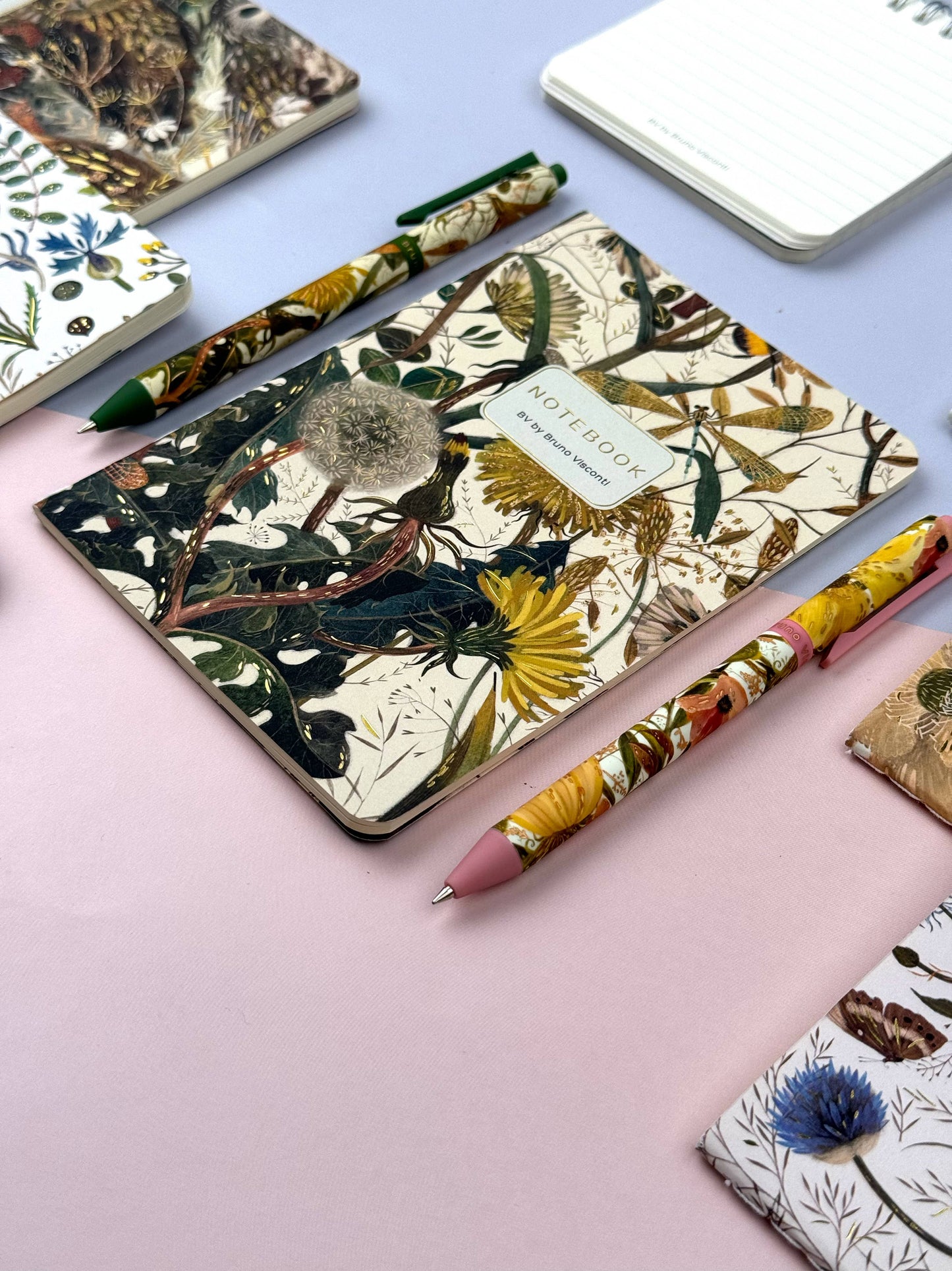 Floral Greens Notebook