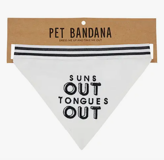 Pet Bandana - Suns Out Tongues Out