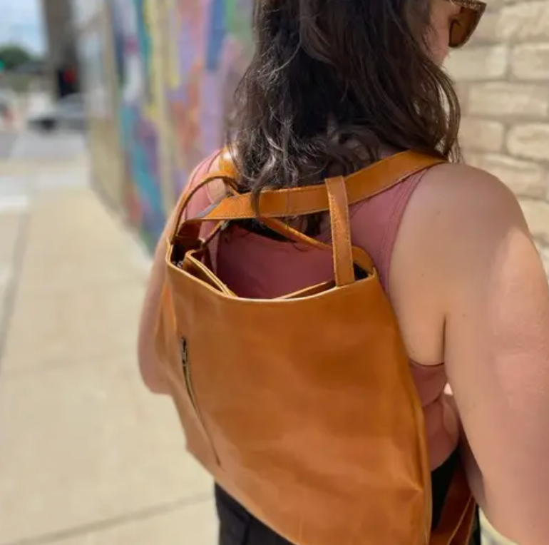 The MultiPack Bag - Dark Brown Suede