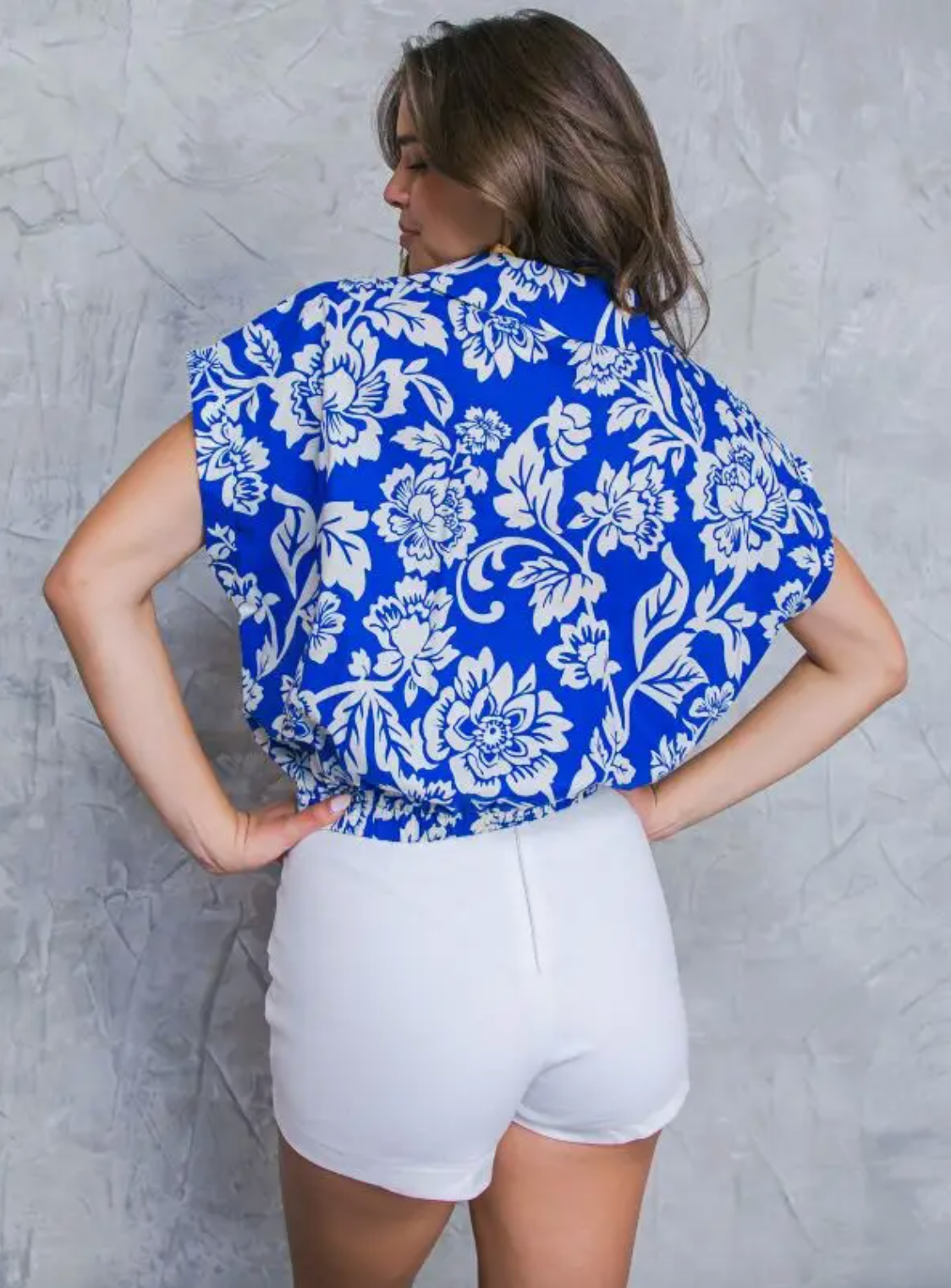 Lana Printed Blouse