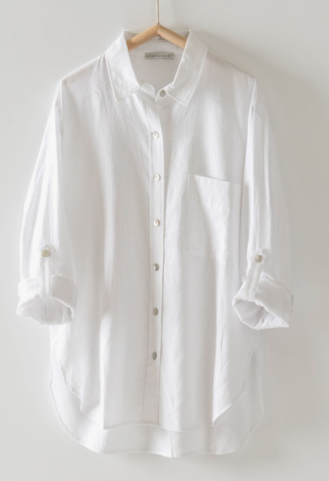 Relaxed Fit Button Down Shirt – ART Cloth + Craft