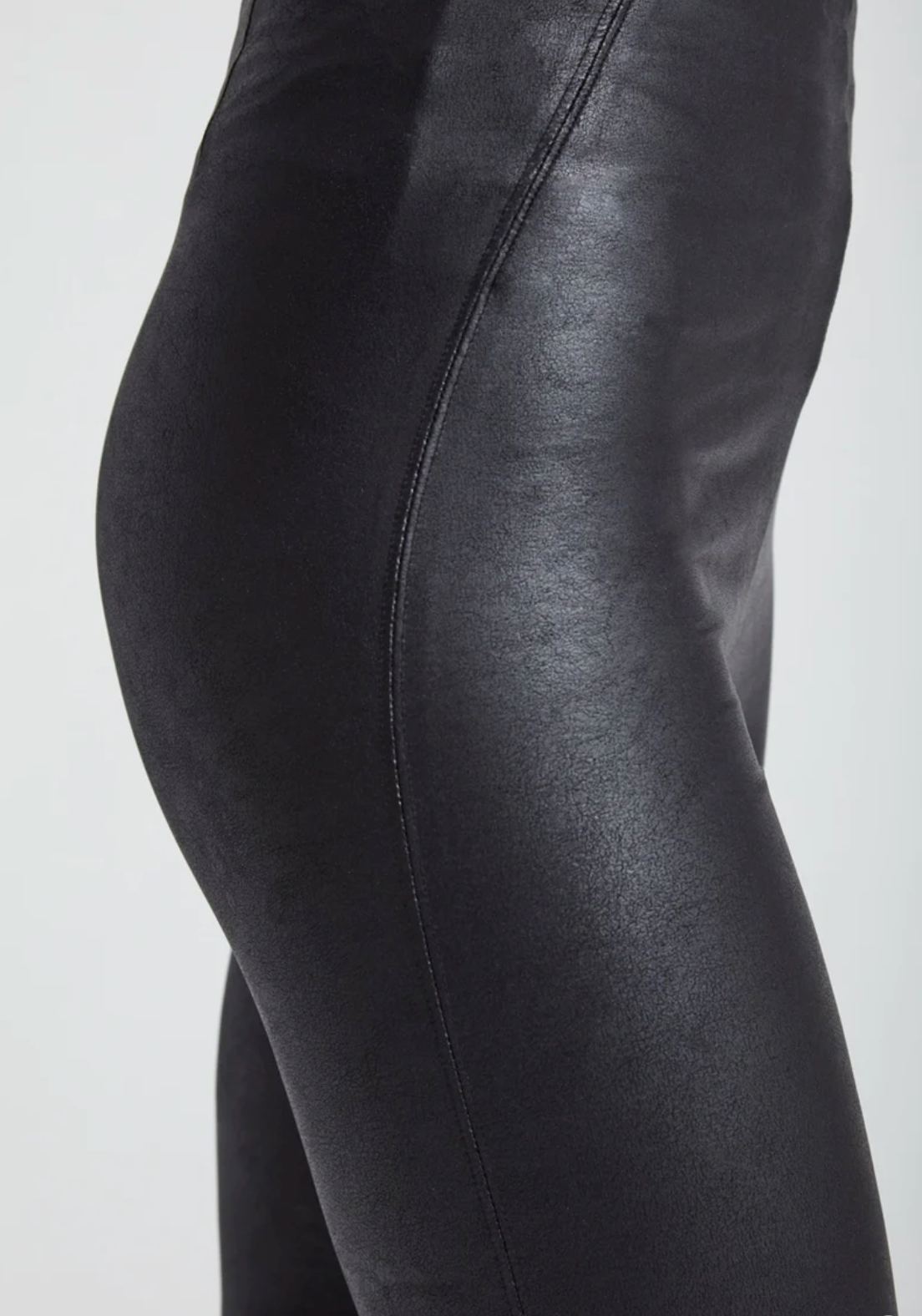 Spanx Petite Flare Leather Like Pants In Luxe Black | Purple Door – Purple  Door Boutique