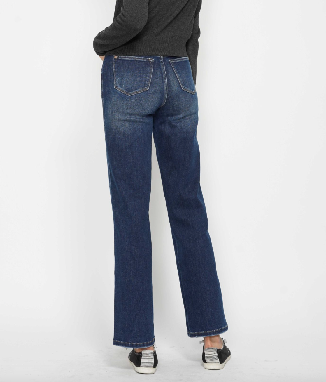 JUDY BLUE - Tummy Control Classic Straight Jeans