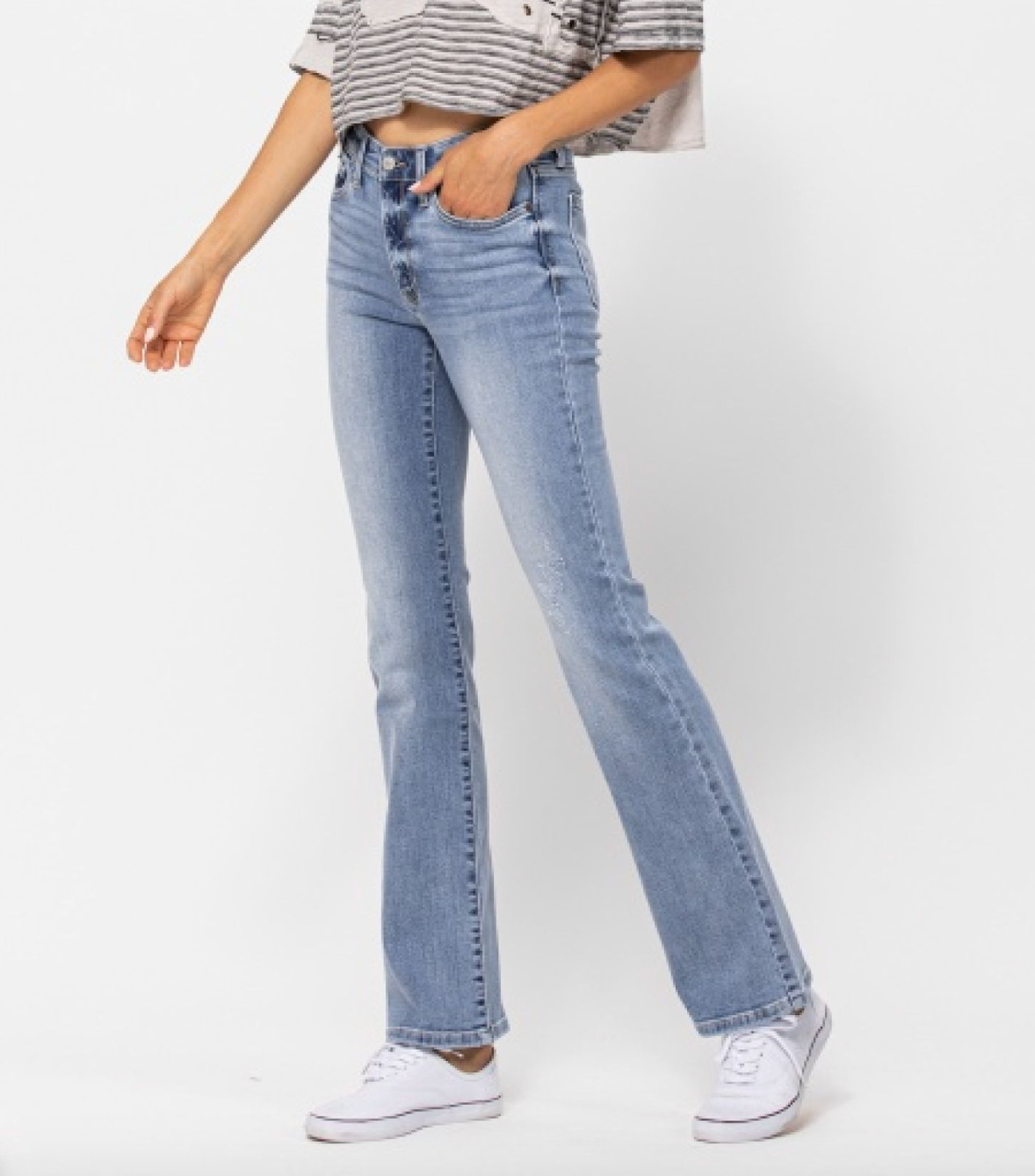 JUDY BLUE - Bootcut Jeans