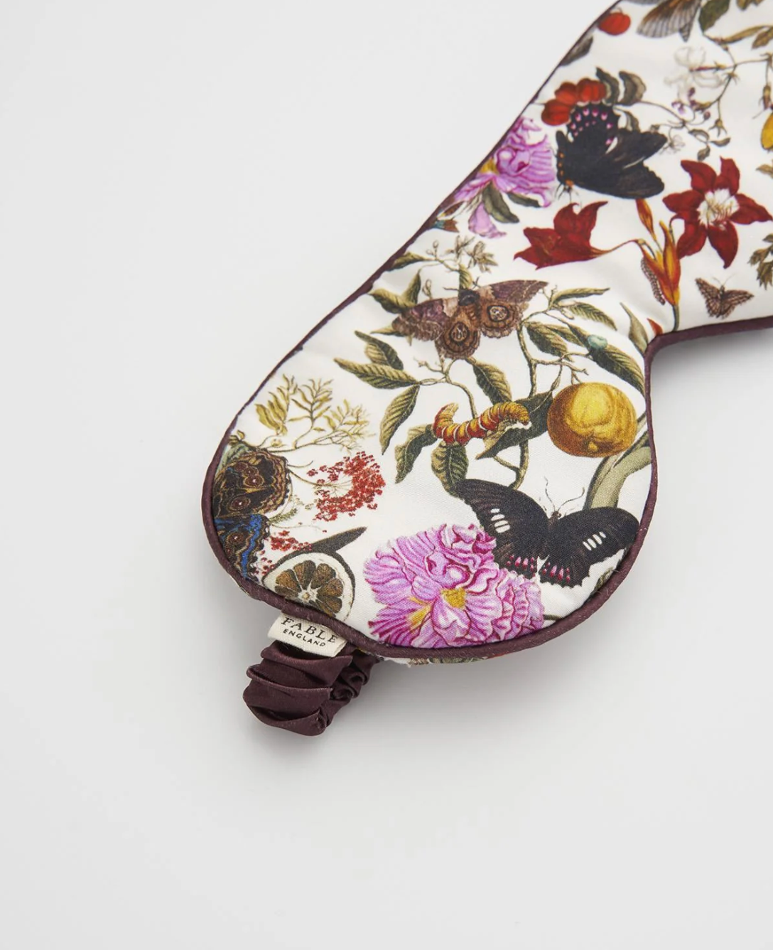 Floral Engravings Sleep Mask