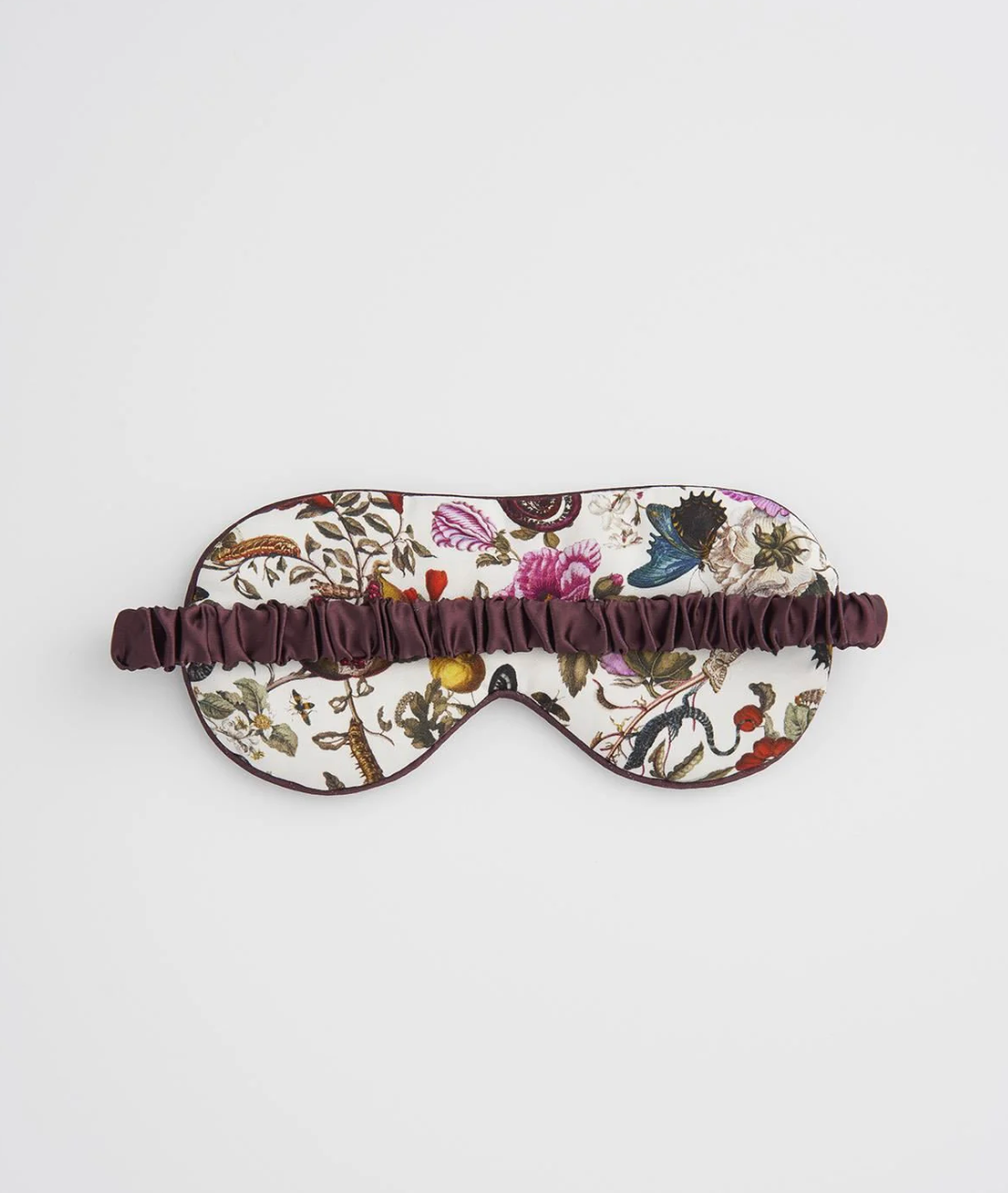 Floral Engravings Sleep Mask