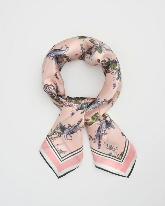 Morning Song Peach Parfait Square Scarf