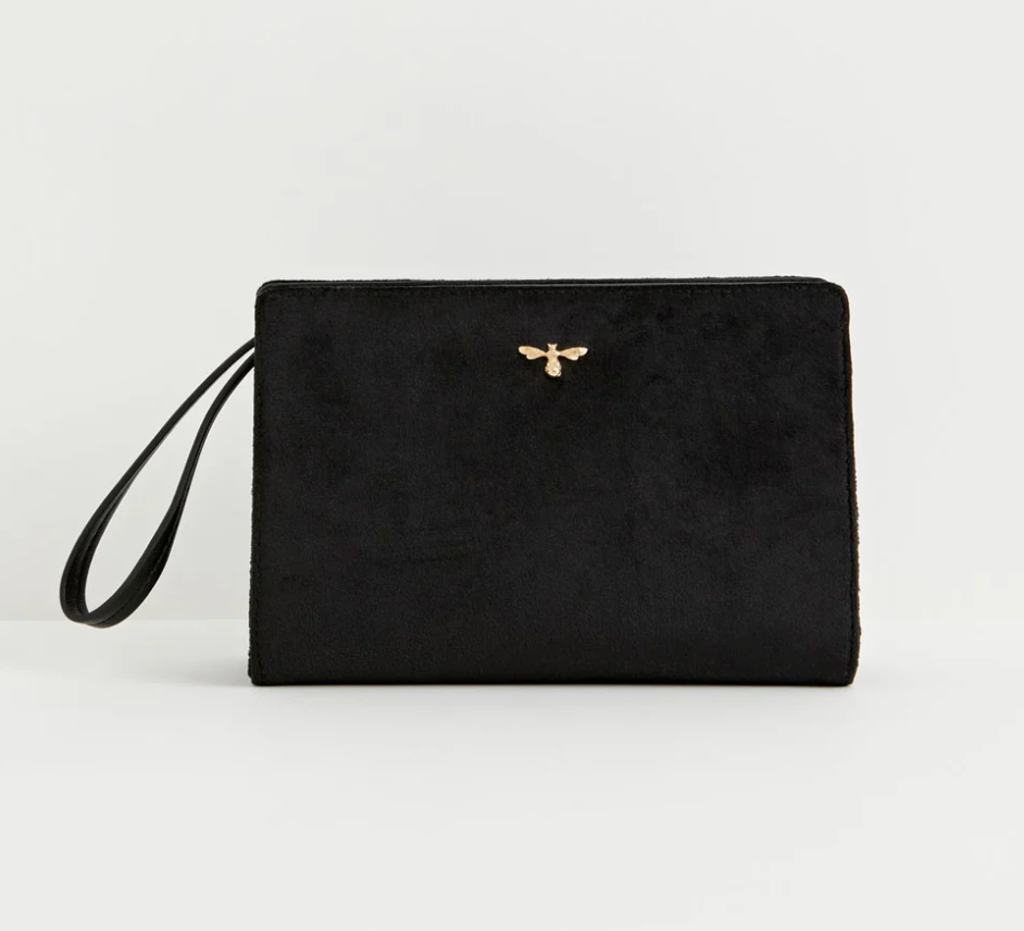 Bonnie Velvet Wristlet