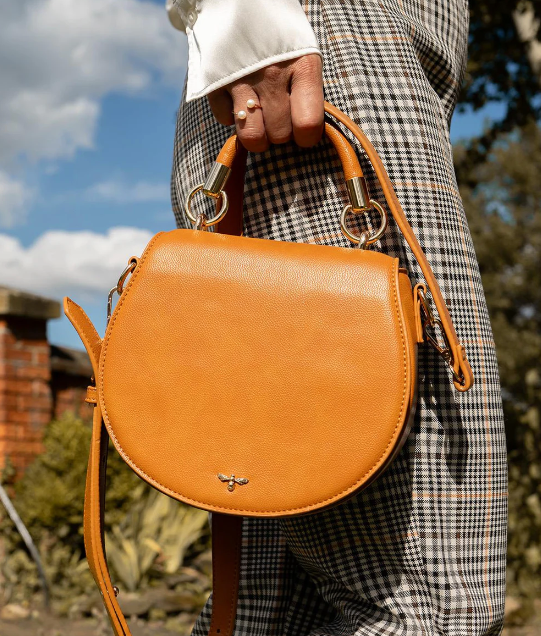 Liberty Saddle bag - Tan