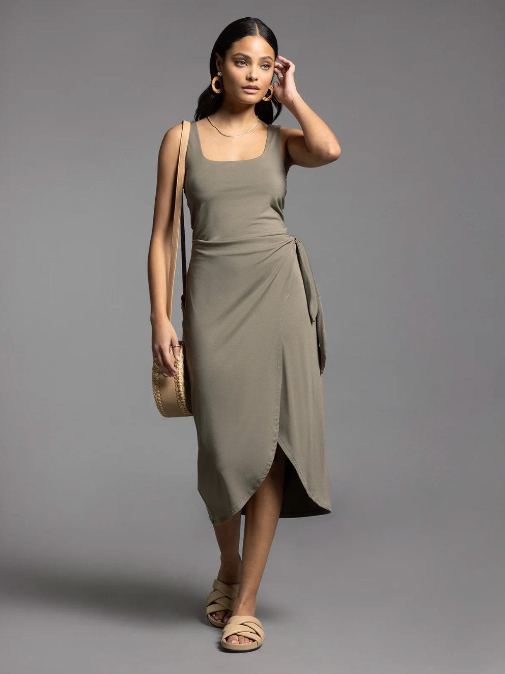 Aubrielle Wrap Dress