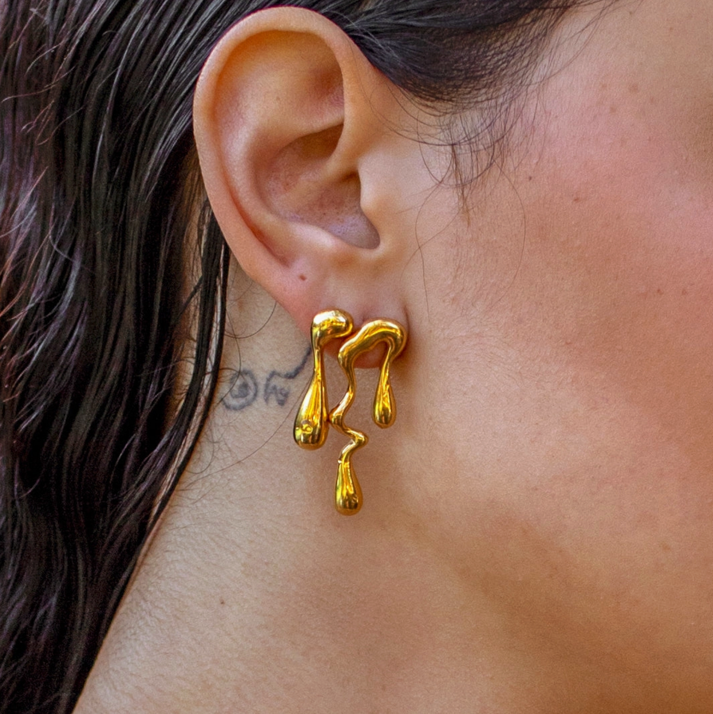 Mirage Earrings - Silver or Gold