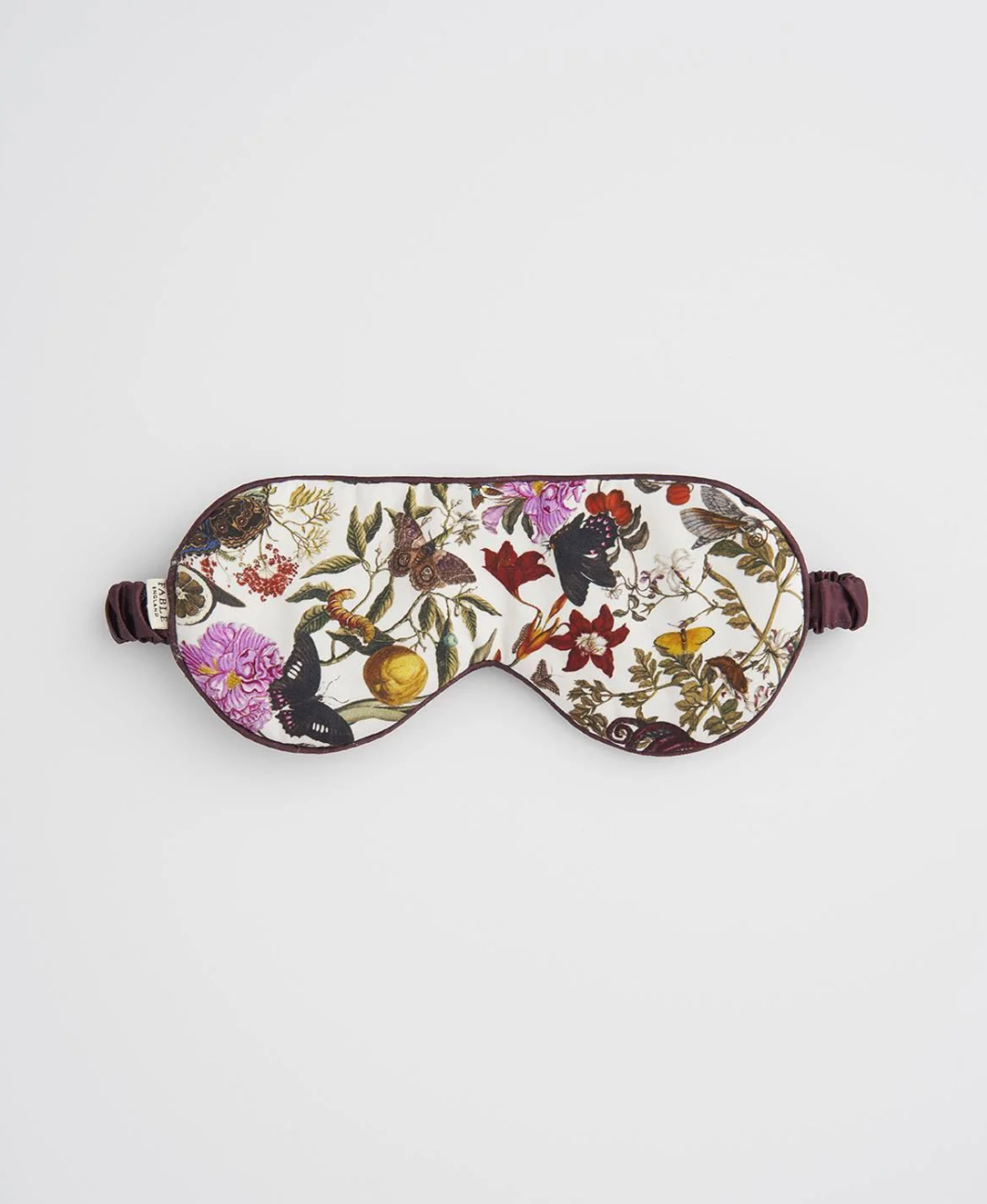 Floral Engravings Sleep Mask