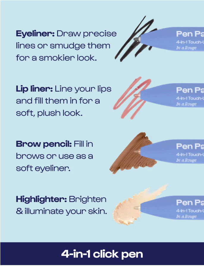 Pen Pal: 4-in-1 Eye, Brow, Lip & Highlight Pen