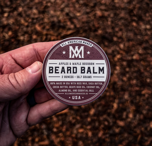 Apples & Maple Bourbon Beard Balm