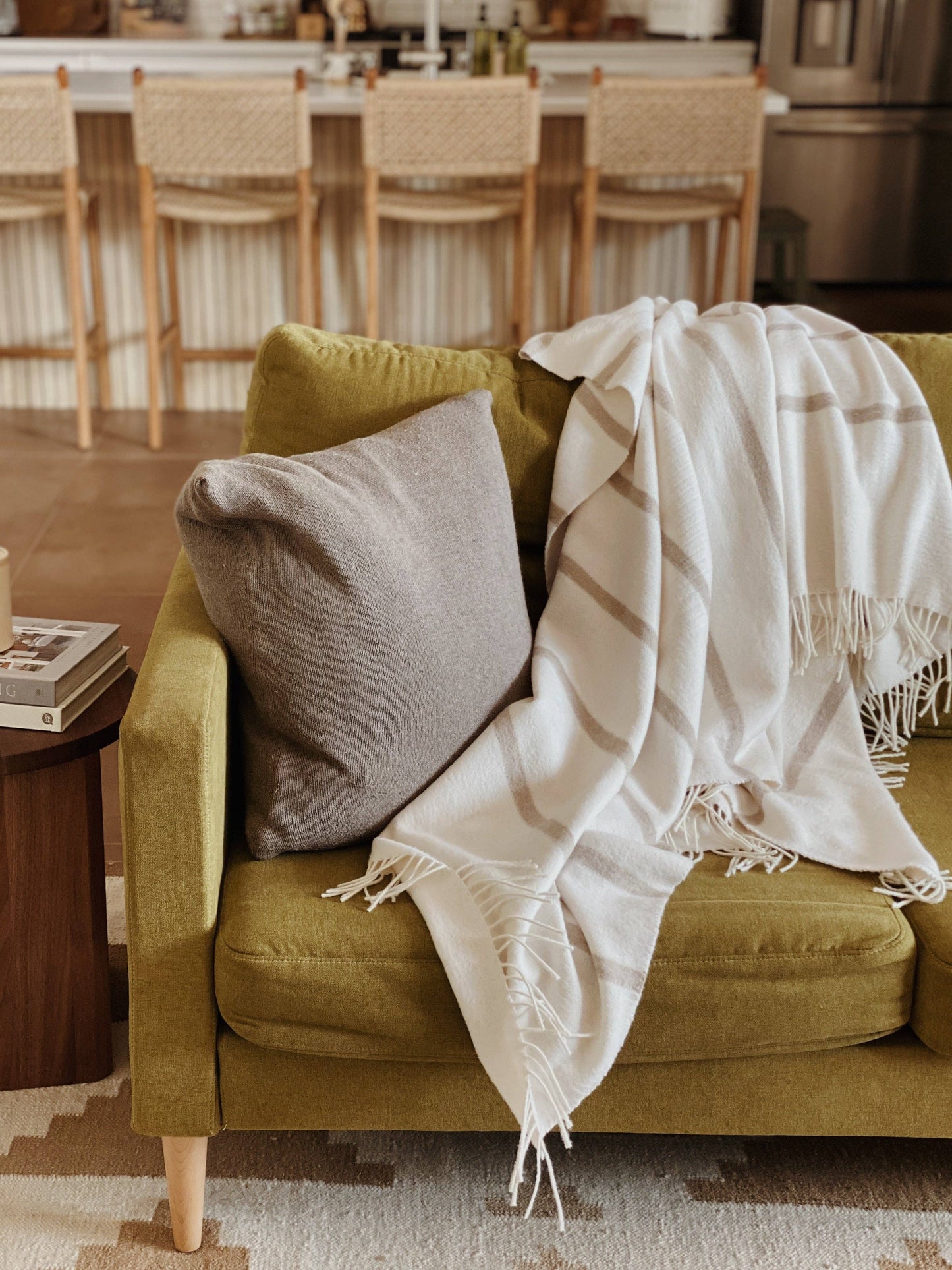 Fall Throw Blanket - Essentials Vista Cream