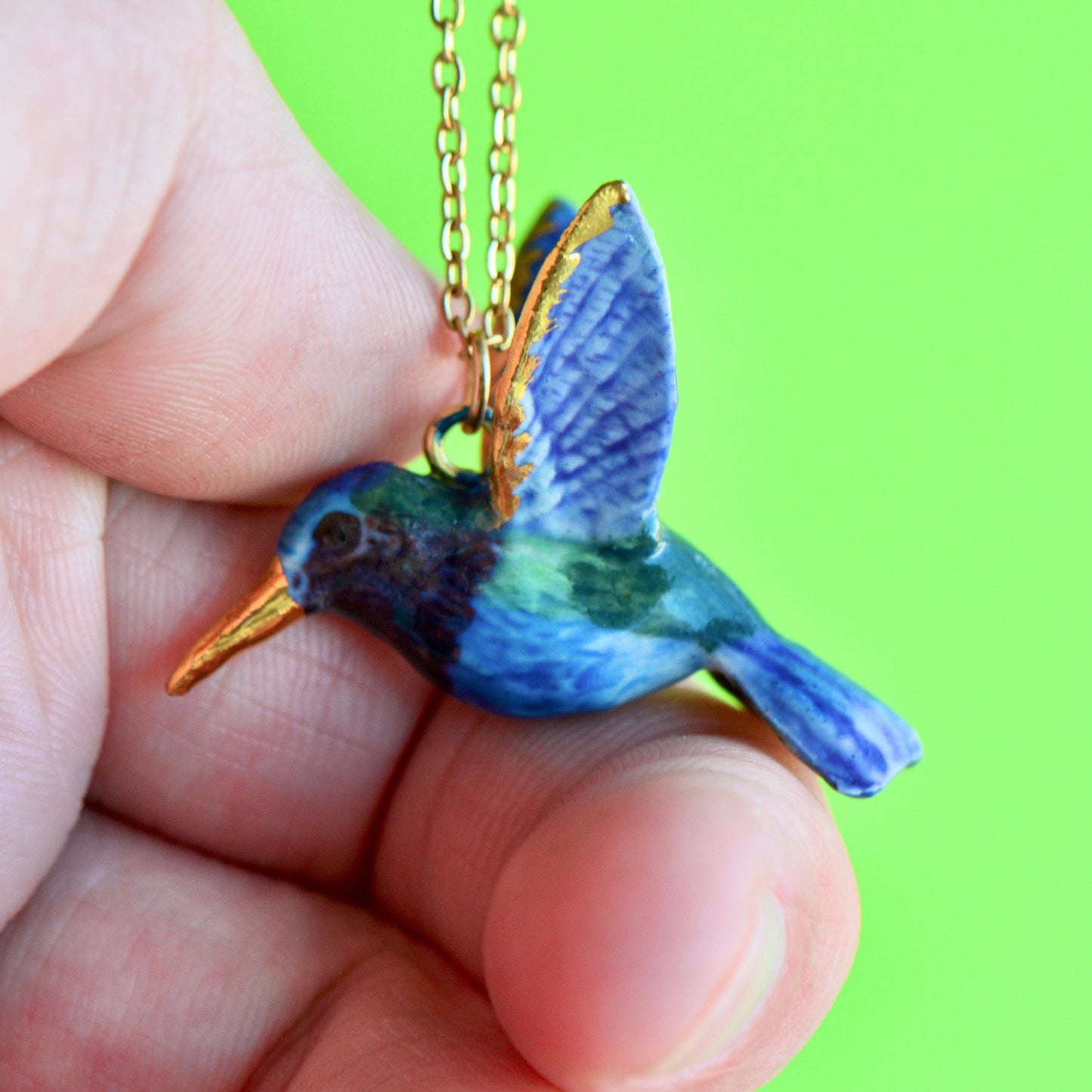 Hummingbird Necklace