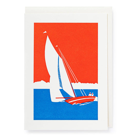 Yacht | Blank - Greeting Card