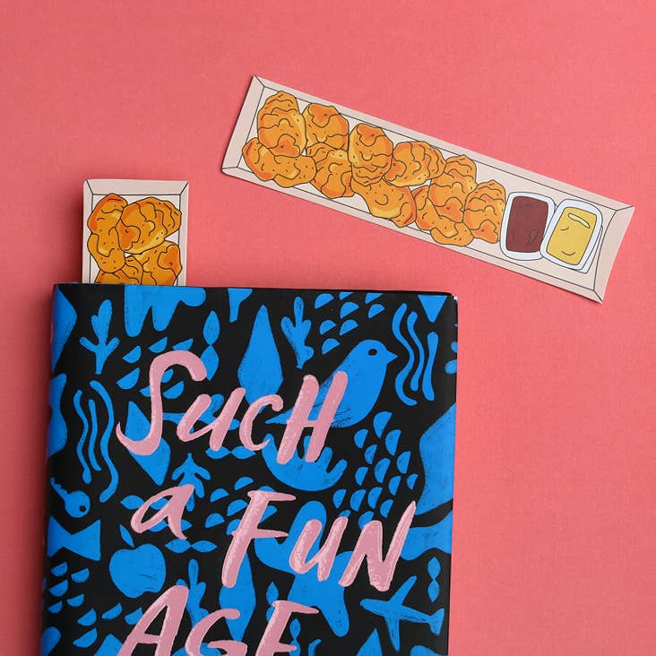 Chicken Nuggets Bookmark (it's die cut!)