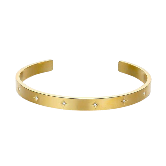 Star Crossed Cuff - Silver / Gold