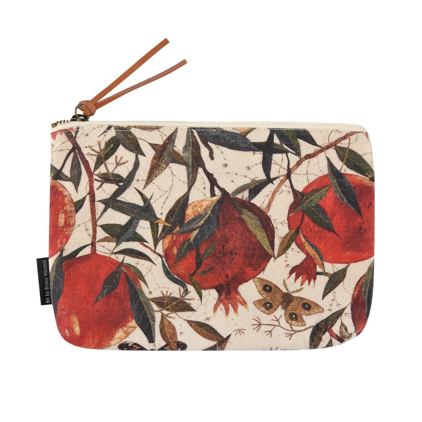 Canvas Pouch - Pomegranate