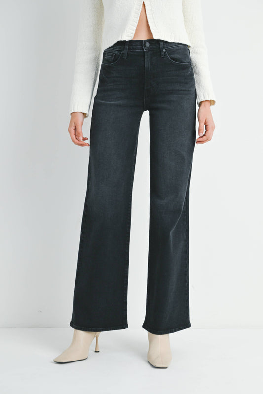 Just Black Denim - Palazzo Jean